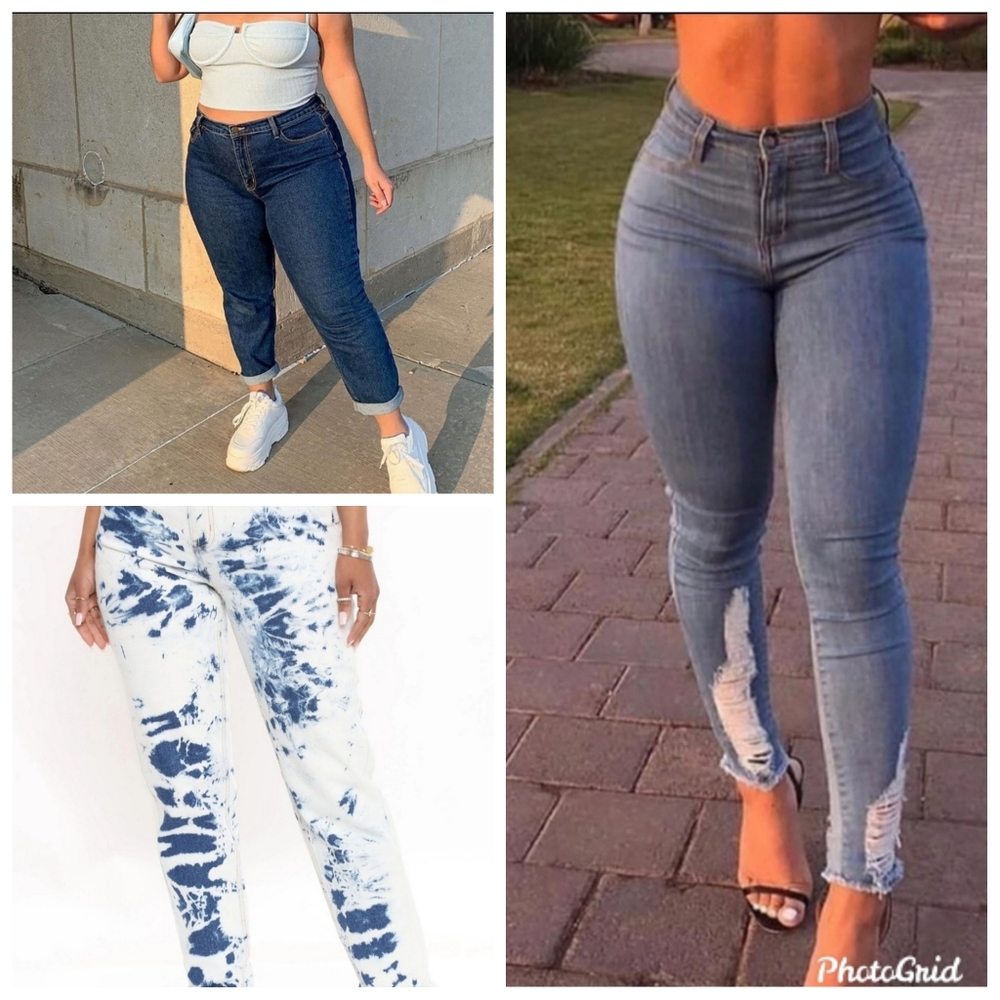 3 Pairs for $40 Fashion Nova Jeans